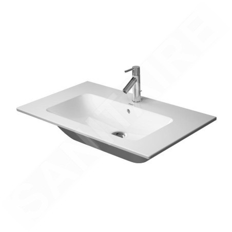 Duravit ME by Starck - Lavabo pour meuble 830x490 mm, sans trou, blanc alpin 2336830060