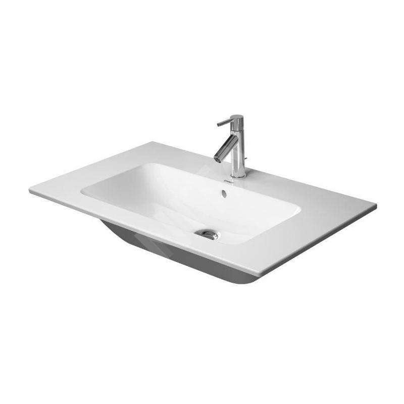 Duravit ME by Starck - Lavabo pour meuble 830x490 mm, sans trou, avec WonderGliss, blanc alpin 23368300601 Duravit ME by Starck - Lavabo pour meuble 830x490 mm, sans trou, avec WonderGliss, blanc alpin 23368300601