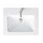 Duravit ME by Starck - Lavabo pour meuble 630x490 mm, avec 1 trou, avec WonderGliss, blanc alpin 23366300001 Duravit ME by Starck - Lavabo pour meuble 630x490 mm, avec 1 trou, avec WonderGliss, blanc alpin 23366300001