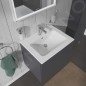 Duravit ME by Starck - Lavabo pour meuble 630x490 mm, avec 1 trou, avec WonderGliss, blanc alpin 23366300001 Duravit ME by Starck - Lavabo pour meuble 630x490 mm, avec 1 trou, avec WonderGliss, blanc alpin 23366300001