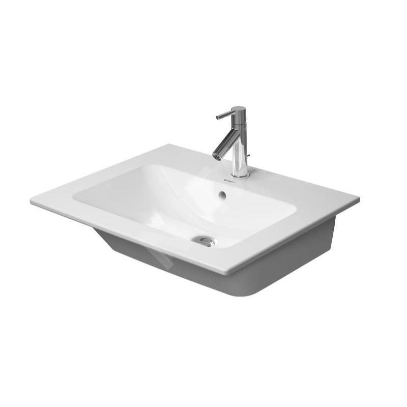 Duravit ME by Starck - Lavabo pour meuble 630x490 mm, sans trou, blanc alpin 2336630060 Duravit ME by Starck - Lavabo pour meuble 630x490 mm, sans trou, blanc alpin 2336630060