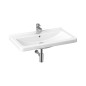 Jika Cubito - lavabo, 850x485 mm, avec trop-plein, 1 trou pour robinetterie, Jika Perle, blanc H8104261001041 Jika Cubito - lavabo, 850x485 mm, avec trop-plein, 1 trou pour robinetterie, Jika Perle, blanc H8104261001041