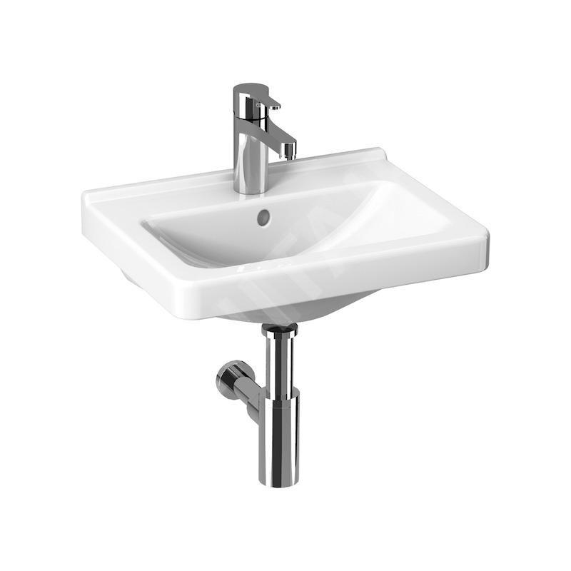 Jika Cubito - Lavabo, 450x340 mm, avec trop-plein, avec trou pour robinetterie, Jika Perle, blanc H8114221001041 Jika Cubito - Lavabo, 450x340 mm, avec trop-plein, avec trou pour robinetterie, Jika Perle, blanc H8114221001041