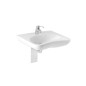 Jika Mio - Lavabo sanitaire 640x550 mm, trou pour robinetterie, Jika Perla, blanc H8137141001041 Jika Mio - Lavabo sanitaire 640x550 mm, trou pour robinetterie, Jika Perla, blanc H8137141001041
