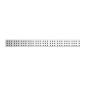 Alcadrain Grilles - Grille pour caniveau à douche linéaire 850 mm, inox brillant CUBE-850L