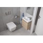 Jika Cubito - Lave-mains 450x250 mm, avec trop-plein, trou pour robinetterie à droite, Jika Perla, blanc H8114241001061 Jika Cubito - Lave-mains 450x250 mm, avec trop-plein, trou pour robinetterie à droite, Jika Perla, blanc H8114241001061
