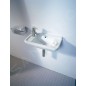 Duravit Starck 3 - Lave-mains 500x260 mm, sans trou pour robinetterie, blanc 0751500000