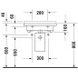 Duravit Starck 3 - Lavabo Med, 600x545 mm, sans trou pour robinetterie, avec WonderGliss, blanc 03126000001