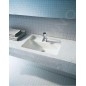 Duravit Starck 3 - Vasque encastrée 490x365 mm, avec un trou pour robinetterie, avec WonderGliss, blanc 03024900001 Duravit Starck 3 - Vasque encastrée 490x365 mm, avec un trou pour robinetterie, avec WonderGliss, blanc 03024900001