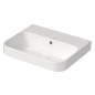 Duravit Happy D.2 Plus - Vasque 600x460 mm, avec WonderGliss, blanc 23606000601 Duravit Happy D.2 Plus - Vasque 600x460 mm, avec WonderGliss, blanc 23606000601