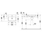 Duravit Happy D.2 Plus - Vasque 500x400 mm, avec WonderGliss, blanc 23605000601 Duravit Happy D.2 Plus - Vasque 500x400 mm, avec WonderGliss, blanc 23605000601