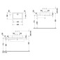 Duravit Vero - Vasque 600x380 mm, avec WonderGliss, blanc alpin 04556000001 Duravit Vero - Vasque 600x380 mm, avec WonderGliss, blanc alpin 04556000001