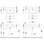 Duravit D-Code - Lavabo Med, 550x430 mm, avec 1 trou, blanc alpin 23115500002 Duravit D-Code - Lavabo Med, 550x430 mm, avec 1 trou, blanc alpin 23115500002