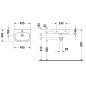 Duravit D-Code - Lave-mains 450x360 mm, avec 1 trou, blanc alpin 07074500002