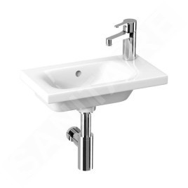 Jika Mio-N - Lave-mains 450x250 mm, avec trop-plein, blanc H8157140001061