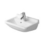 Duravit Starck 3 - Lavabo 600x450 mm, avec 1 trou, avec WonderGliss, blanc alpin 03006000001 Duravit Starck 3 - Lavabo 600x450 mm, avec 1 trou, avec WonderGliss, blanc alpin 03006000001