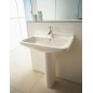 Duravit Starck 3 - Lavabo 600x450 mm, avec 1 trou, avec WonderGliss, blanc alpin 03006000001 Duravit Starck 3 - Lavabo 600x450 mm, avec 1 trou, avec WonderGliss, blanc alpin 03006000001