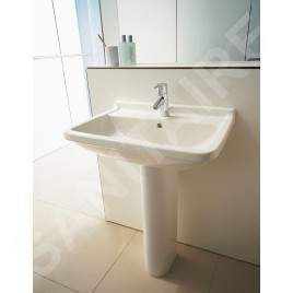 Duravit Starck 3 - Lavabo 500x360 mm, un trou pour robinetterie, blanc 0300500000