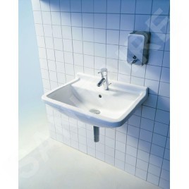 Duravit Starck 3 - Lavabo 500x360 mm, un trou pour robinetterie, blanc 0300500000