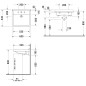 Duravit Starck 3 - Lavabo 600x545, pour personnes à mobilité réduite, 1 trou, avec WonderGliss, blanc alpin 03096000001 Duravit Starck 3 - Lavabo 600x545, pour personnes à mobilité réduite, 1 trou, avec WonderGliss, blanc alpin 03096000001