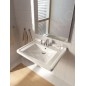 Duravit Starck 3 - Lavabo 700x545 mm, un trou pour robinetterie, blanc 0309700000