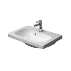 Duravit DuraStyle - Lavabo pour meuble Compact, 635x400 mm, avec 1 trou, blanc alpin 2337630000