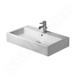Duravit Vero - Meuble-lavabo 800x470 mm, avec un trou pour robinetterie, blanc alpin 0454800027