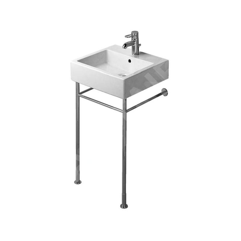 Duravit Vero - Support métallique pour lavabo, chrome, support pour lavabo Vero 045450 0030651000 Duravit Vero - Support métallique pour lavabo, chrome, support pour lavabo Vero 045450 0030651000