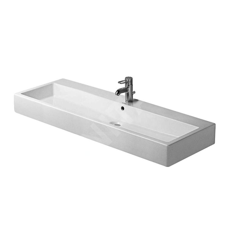 Duravit Vero - Meuble-lavabo 1200x470 mm, avec un trou pour robinetterie, blanc alpin 0454120027