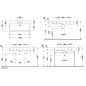 Duravit Vero - Meuble-lavabo 1000x470 mm, avec un trou pour robinetterie, blanc alpin 0454100027 Duravit Vero - Meuble-lavabo 1000x470 mm, avec un trou pour robinetterie, blanc alpin 0454100027
