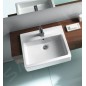 Duravit Vero - Vasque à encastrer 550x470x170 mm, avec un trou pour robinetterie, avec WonderGliss, blanc 03145500001 Duravit Vero - Vasque à encastrer 550x470x170 mm, avec un trou pour robinetterie, avec WonderGliss, blanc 03145500001
