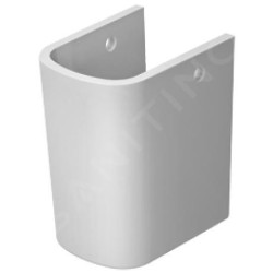 Duravit DuraStyle - Cache-siphon, blanc - cache-siphon, avec WonderGliss 08583100001