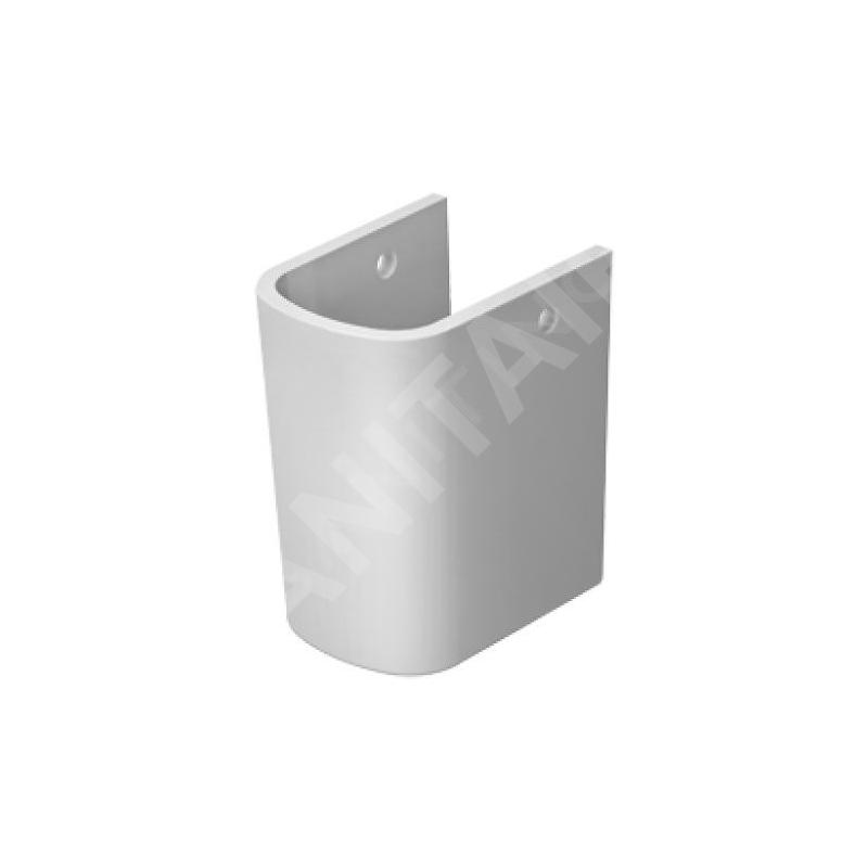 Duravit DuraStyle - Cache-siphon, blanc - cache-siphon, avec WonderGliss 08583100001