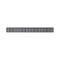 Alcadrain Grilles - Caillebotis pour auge linéaire 300 mm, noir mat PURE-300BLACK