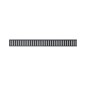 Alcadrain Grilles - Caillebotis pour auge linéaire 550 mm, noir mat PURE-550BLACK