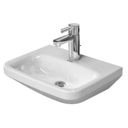 Duravit DuraStyle - Lave-mains 450x335mm, avec un trou pour robinet, blanc 0708450000