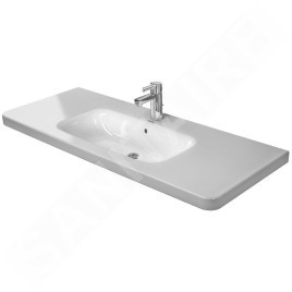 Duravit DuraStyle - Lavabo 1200x480mm, avec un trou pour robinet, blanc 2320120000