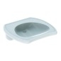 Geberit Vitalis - Lavabo sanitaire sans trou, 550x550 mm, blanc 221555000 Geberit Vitalis - Lavabo sanitaire sans trou, 550x550 mm, blanc 221555000