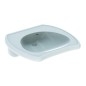 Geberit Vitalis - Lavabo sanitaire sans trou, 650x600 mm, blanc 121565000 Geberit Vitalis - Lavabo sanitaire sans trou, 650x600 mm, blanc 121565000