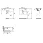 Ideal Standard Strada II - Lavabo d’ameublement, 640x460 mm, sans trou pour mitigeur, avec Ideal Plus, blanc T3633MA Ideal Standard Strada II - Lavabo d’ameublement, 640x460 mm, sans trou pour mitigeur, avec Ideal Plus, blanc T3633MA