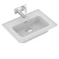Ideal Standard Strada II - Lavabo d’ameublement, 640x460 mm, sans trou pour mitigeur, avec Ideal Plus, blanc T3633MA Ideal Standard Strada II - Lavabo d’ameublement, 640x460 mm, sans trou pour mitigeur, avec Ideal Plus, blanc T3633MA
