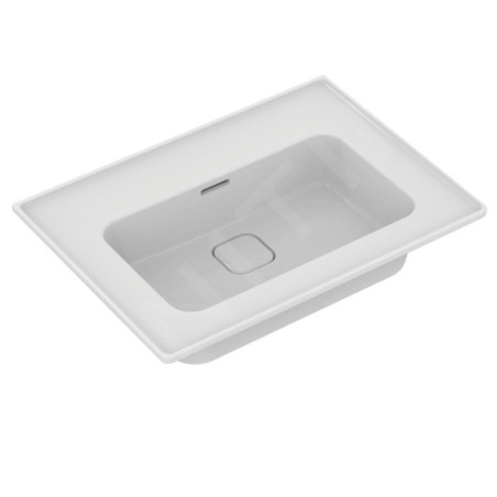 Ideal Standard Strada II - Lavabo d’ameublement, 640x460 mm, sans trou pour mitigeur, blanc T363301