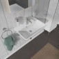 Duravit ME by Starck - Lavabo Compact, 600x400 mm, avec 1 trou, avec WonderGliss, blanc alpin 23436000001 Duravit ME by Starck - Lavabo Compact, 600x400 mm, avec 1 trou, avec WonderGliss, blanc alpin 23436000001
