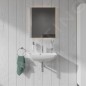 Duravit ME by Starck - Lavabo Compact, 600x400 mm, avec 1 trou, avec WonderGliss, blanc alpin 23436000001 Duravit ME by Starck - Lavabo Compact, 600x400 mm, avec 1 trou, avec WonderGliss, blanc alpin 23436000001