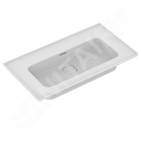 Ideal Standard Strada II - Lavabo d’ameublement, 840x460 mm, sans trou pour mitigeur, blanc T363401