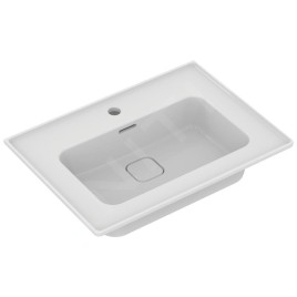Ideal Standard Strada II - Lavabo d’ameublement, 640x460 mm, avec trou pour mitigeur, blanc T299101
