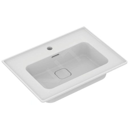 Ideal Standard Strada II - Lavabo d’ameublement, 640x460 mm, avec trou pour mitigeur, blanc T299101