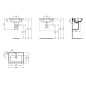 Ideal Standard Strada II - Lavabo d’ameublement, 640x460 mm, avec trou pour mitigeur, avec Ideal Plus, blanc T2991MA Ideal Standard Strada II - Lavabo d’ameublement, 640x460 mm, avec trou pour mitigeur, avec Ideal Plus, blanc T2991MA