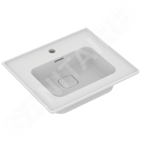 Ideal Standard Strada II - Lavabo d’ameublement, 540x460 mm, avec trou pour mitigeur, blanc T298801