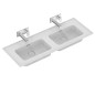 Ideal Standard Strada II - Double lavabo d’ameublement, 1.240x460 mm, sans trou pour mitigeur, blanc T363601 Ideal Standard Strada II - Double lavabo d’ameublement, 1.240x460 mm, sans trou pour mitigeur, blanc T363601